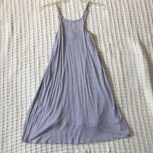 Summer striped flow dress